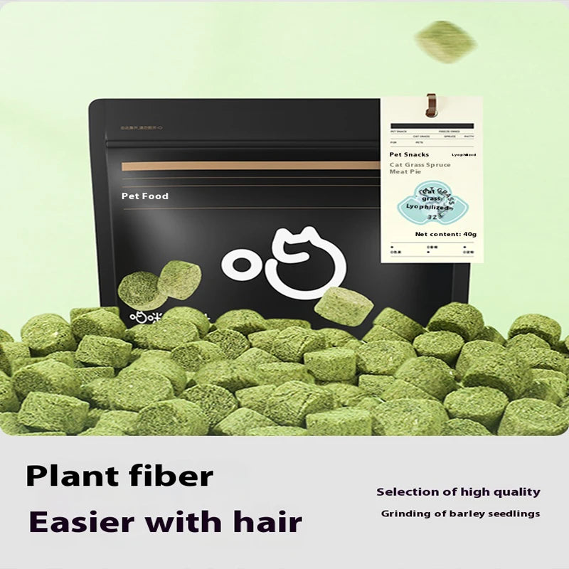 Cat Grass Freeze-Drying, Hair Removal, Ball Hair Removal, Hair Gain, Cheek Grinding, Teeth Cleaning, Cat Snacks, Hair Removal