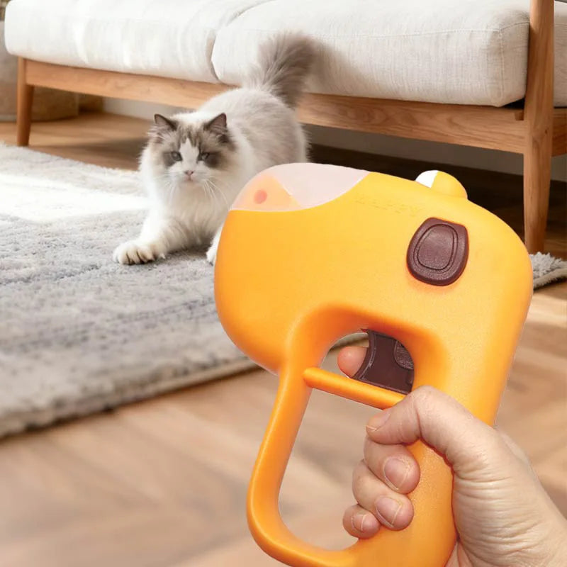 Cartoon Pet Treat Launcher Leak Food Puzzle Training Toy Self Entertainment Feeding Game for Cat and Dog Dog Accessories