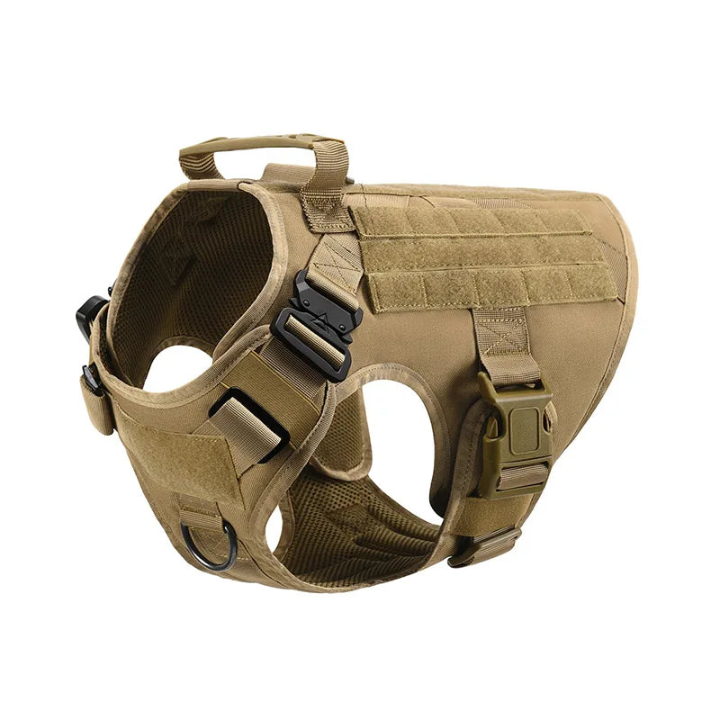 Large Dog Harness And Leash Set Pet German Shepherd Malinois Training Walking Vest Dog Harness And Collar For Medium Large Dogs