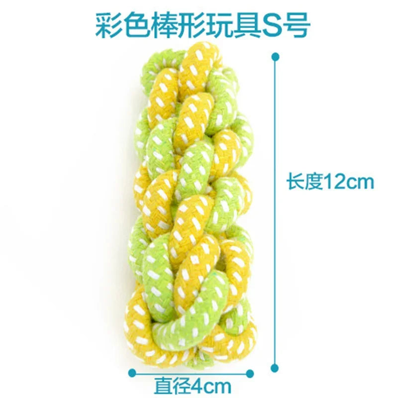 7PCS Dog Toys, Cotton Rope Chew, Interactive Ball, Toothbrush Toy for Small Large Dogs