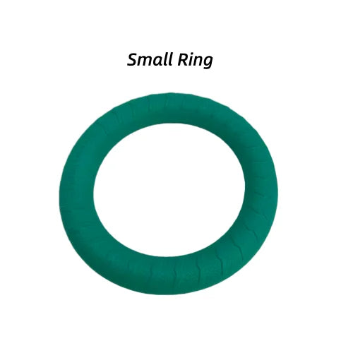 EVA Pet Toy Ball Dog Floating Ball Training Dog Pull Ring Bite Resistant Teething Pet Ball Rope Ball Foam Bite Resistant Dog Toy