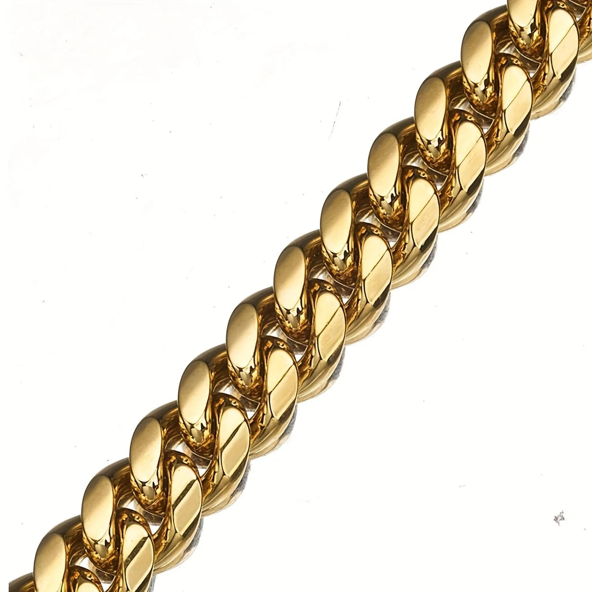 10MM Stainless Steel Chain Dog Leash Metal Chew Proof Pet Leash Chain Golden with Leather Padded Handle for Large Medium Dogs