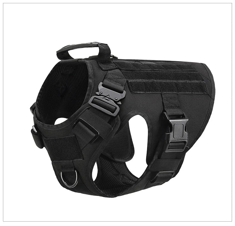Large Dog Harness And Leash Set Pet German Shepherd Malinois Training Walking Vest Dog Harness And Collar For Medium Large Dogs