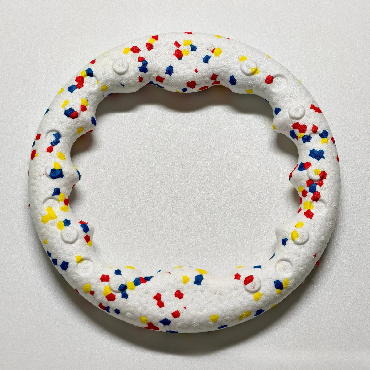 Dog Toy Ring Durable Chewable Teeth Grinding Floats in Water Pull Ring for Interaction Fun for Pets Pet Puzzle Toys ETPU