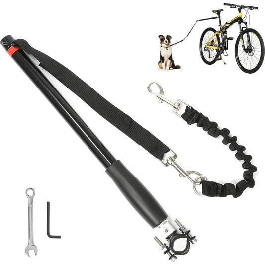 Dog Bicycle Exerciser Leash Hands Free Bicycle Dog Leash Dog Bike Leash Jogging Cycling Bicycle-Cruises Outdoor Safe with Pets