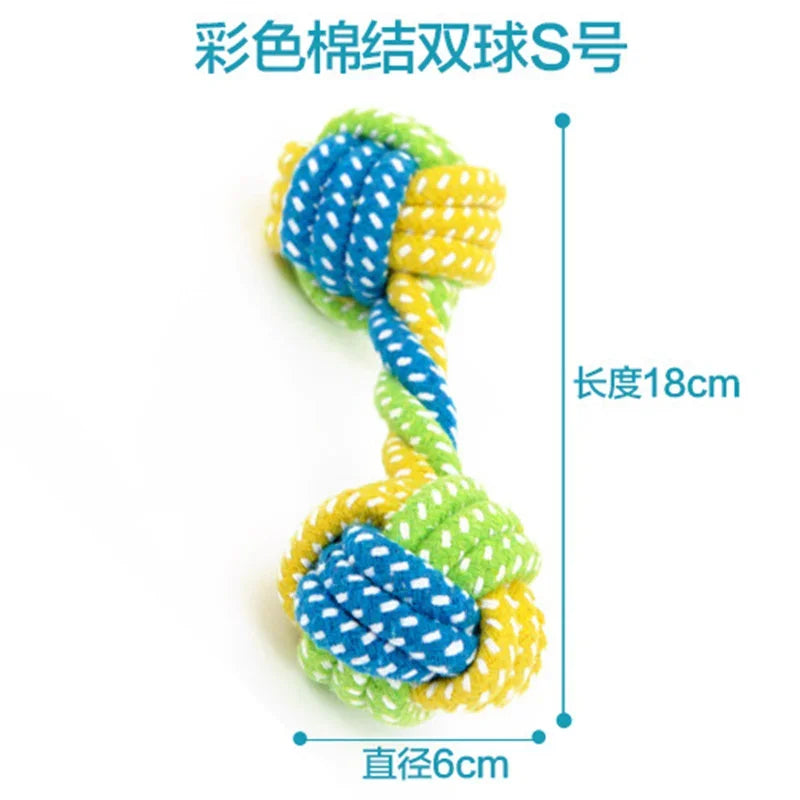 7PCS Dog Toys, Cotton Rope Chew, Interactive Ball, Toothbrush Toy for Small Large Dogs